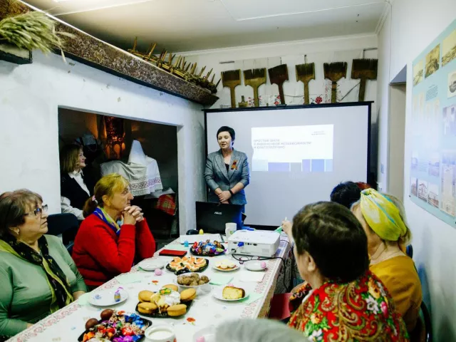 Встреча со слушателями университета пожилых людей Советского района.